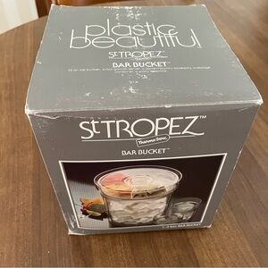 Vintage RETRO 70s 80s THERMO SERV ICE BUCKET  Bar Wine Cooler